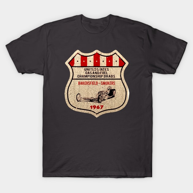 Bakersfield 67 T-Shirt by Midcenturydave